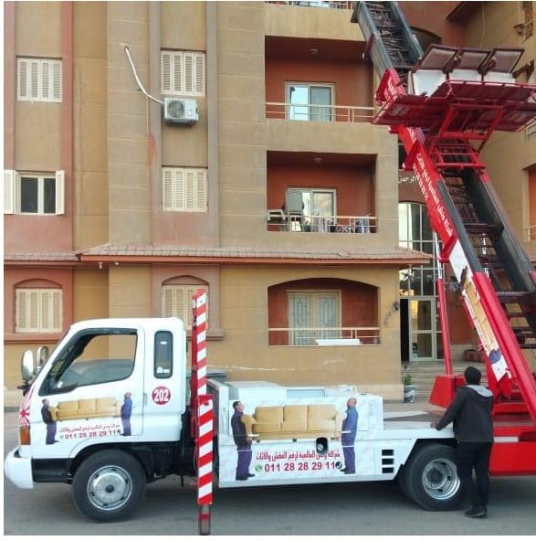 شركات ونش رفع الاثاث بالقاهرة